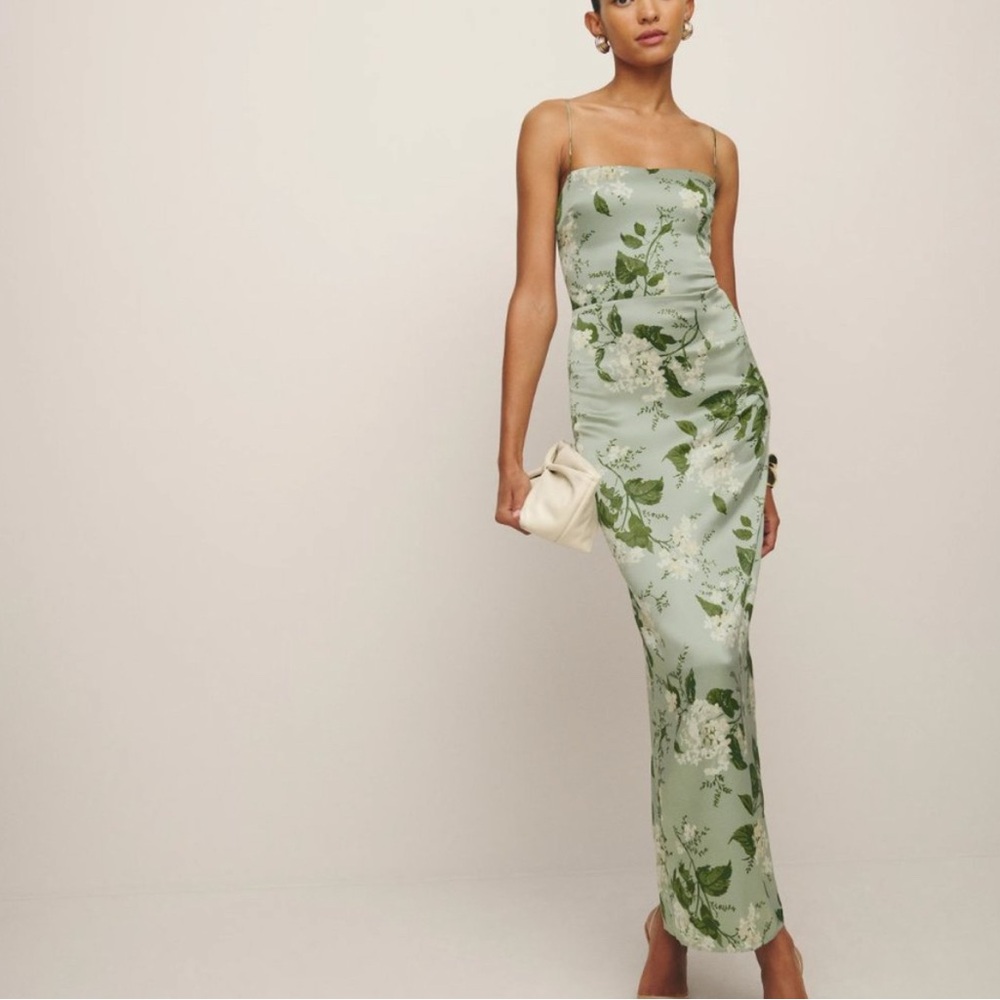 Reformation Frankie Dress in Tea Garden Print